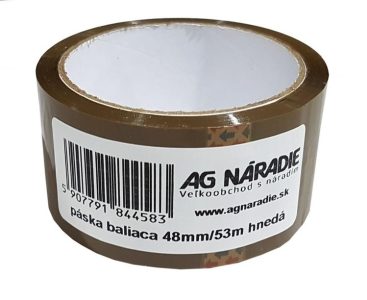Páska baliaca 48mmx53m hnedá 301