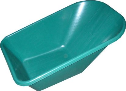 Korba na fúrik plastová 100 l LIVEX 11907 zelená