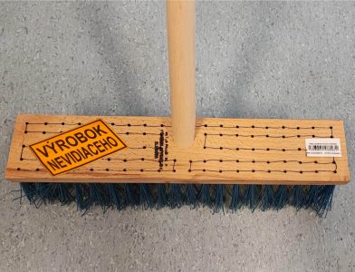 Zmeták cestársky 35 cm s násadou 5-radový ručne šitý SLOBODA