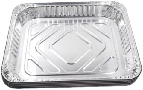 Miska BBQ obdĺžniková 318*262*63 mm bez otvorov