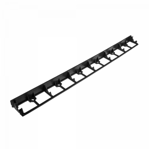 Obrubník trávnika plastový 58mm/1m čierny