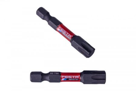 Bit 1/4" T 50 50mm S2 2ks 18727 Festa